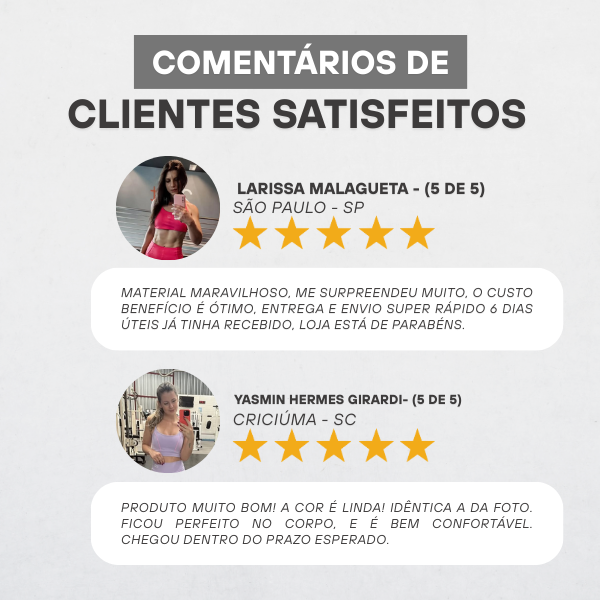 Comentário dos Clientes