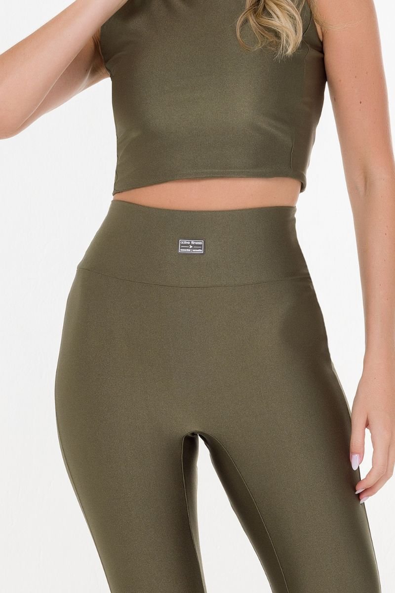 Legging Fitness Com Bolso Sem Costura Frontal Major