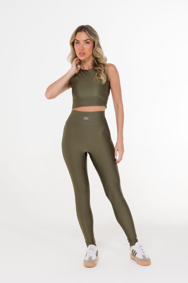 Legging Fitness Com Bolso Sem Costura Frontal Major