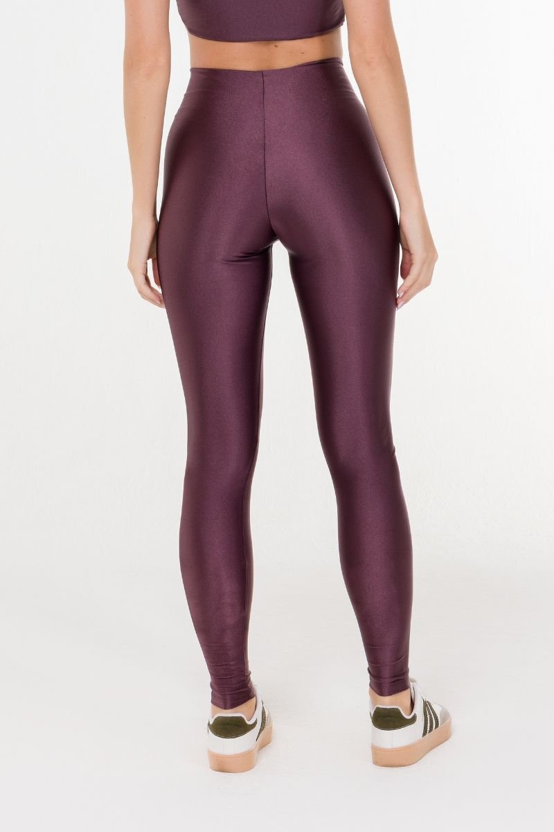 Legging Fitness Brilho Cós Infinito Ébano