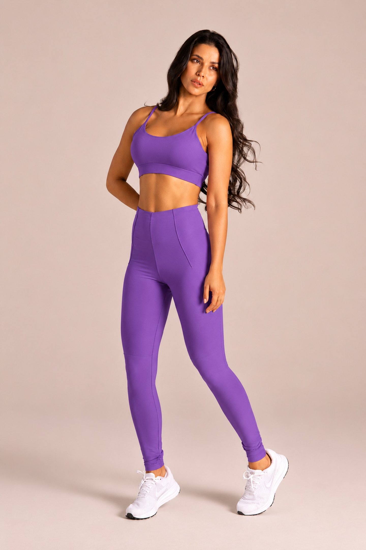 Legging Fitness Cós Infinito Zero Transparência Amarone