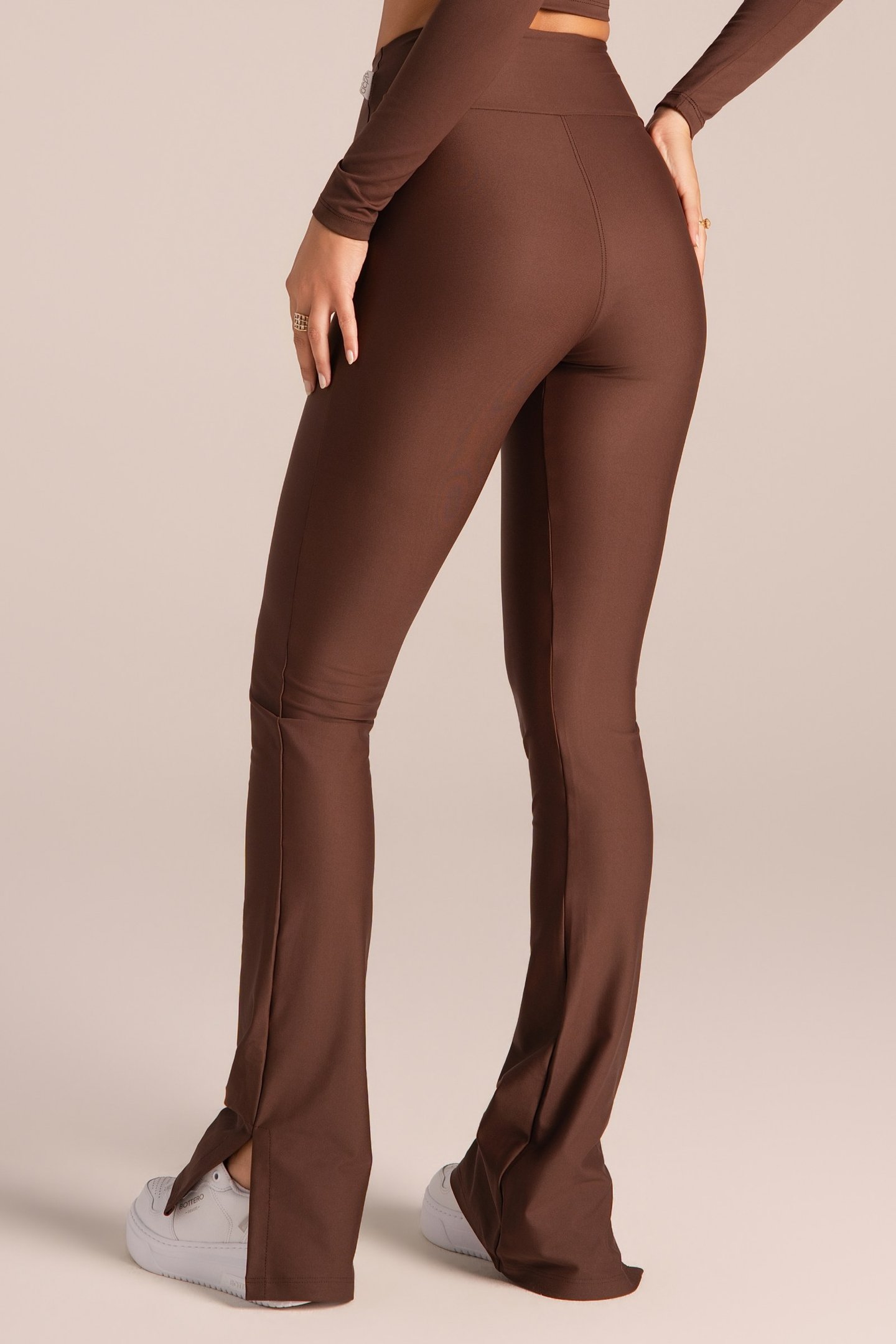 Calça Fler Long Cintura Alta Com Fenda Expresso