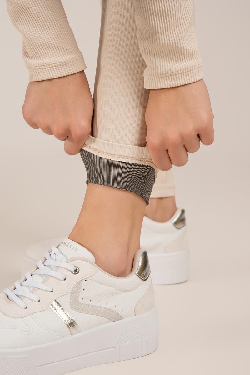 Legging Fitness Canelada Confort Premium Cordao