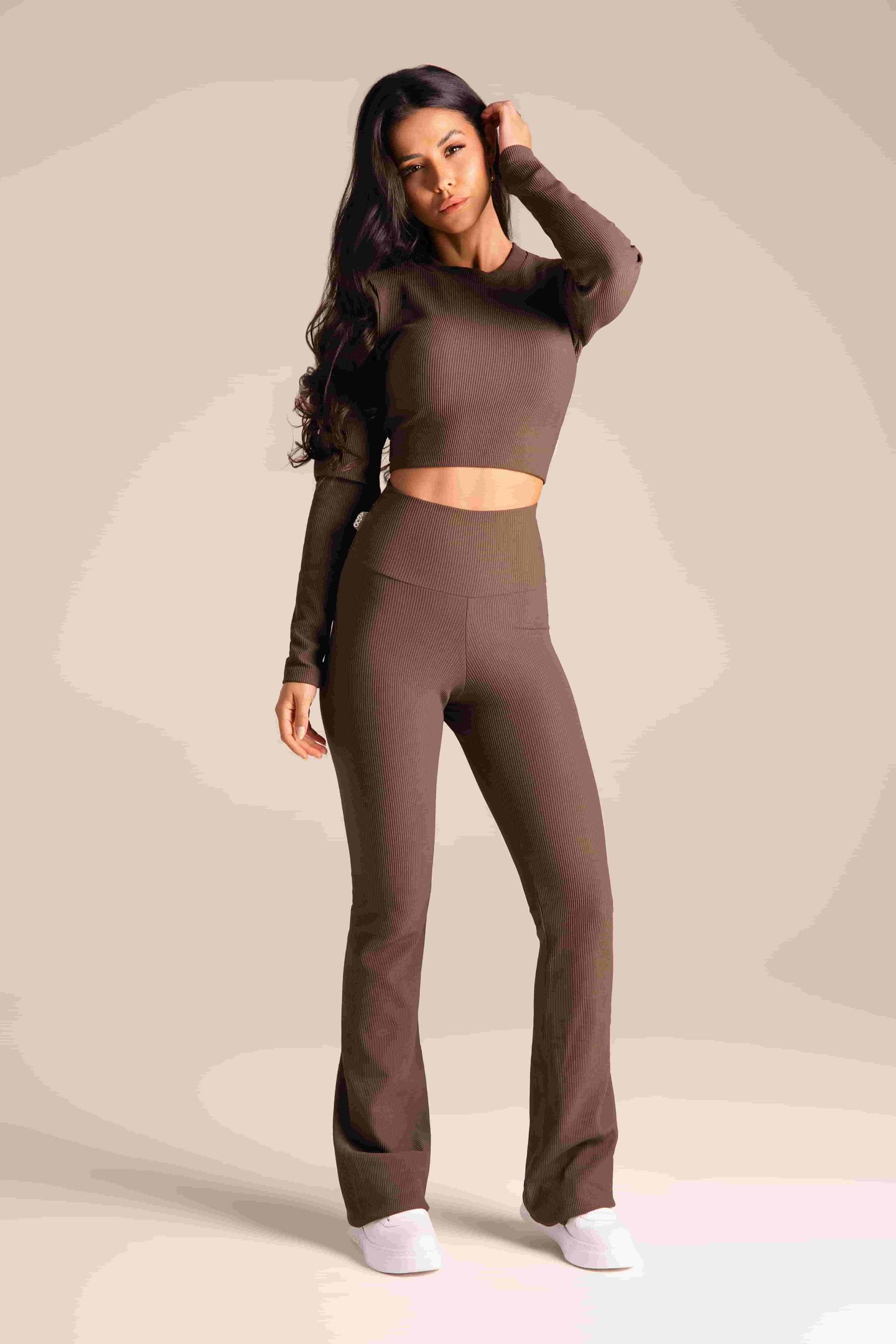 Calça Flare Esportiva Feminina Confort Premium Nescafe