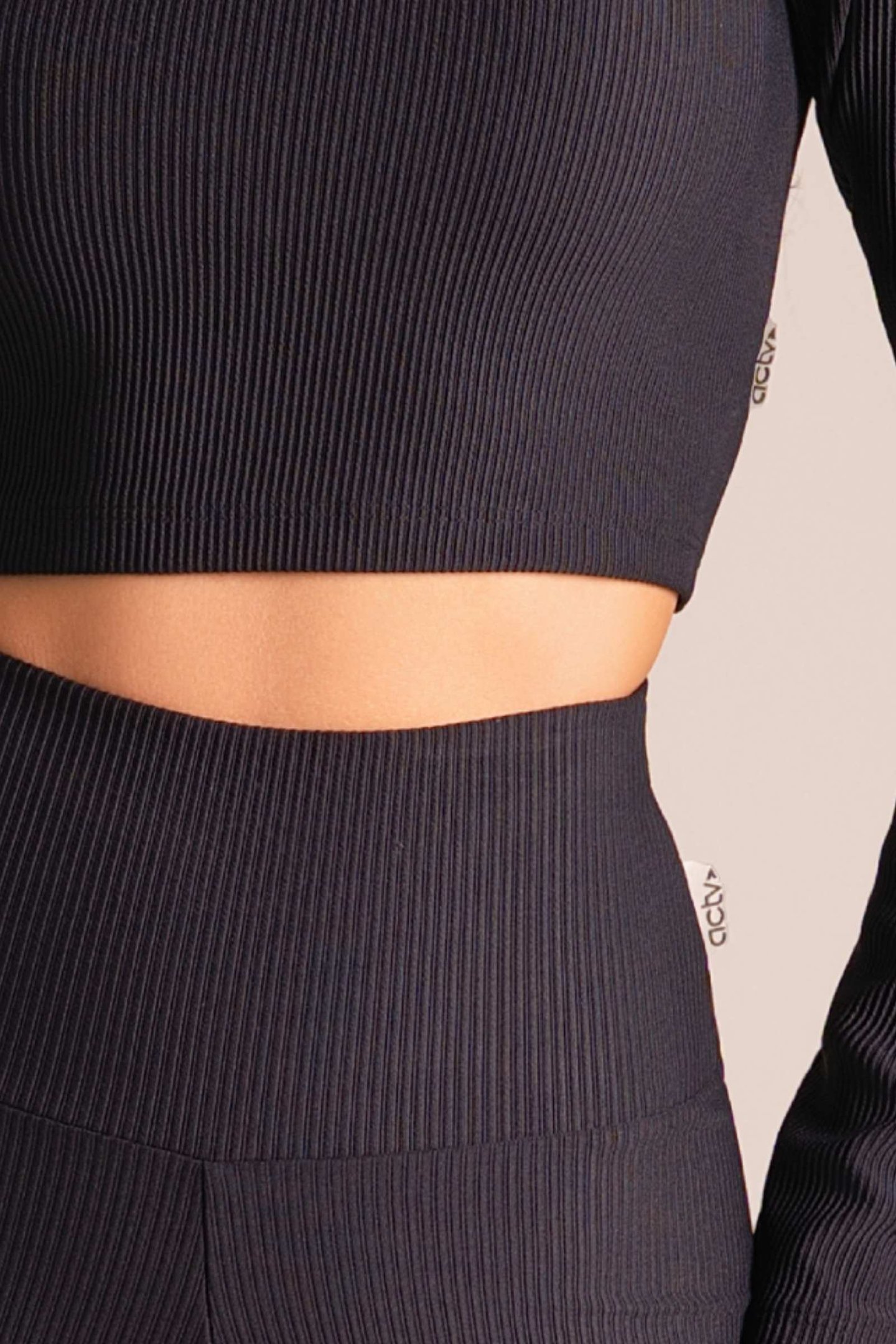 Calça Flare Esportiva Feminina Confort Premium Preto