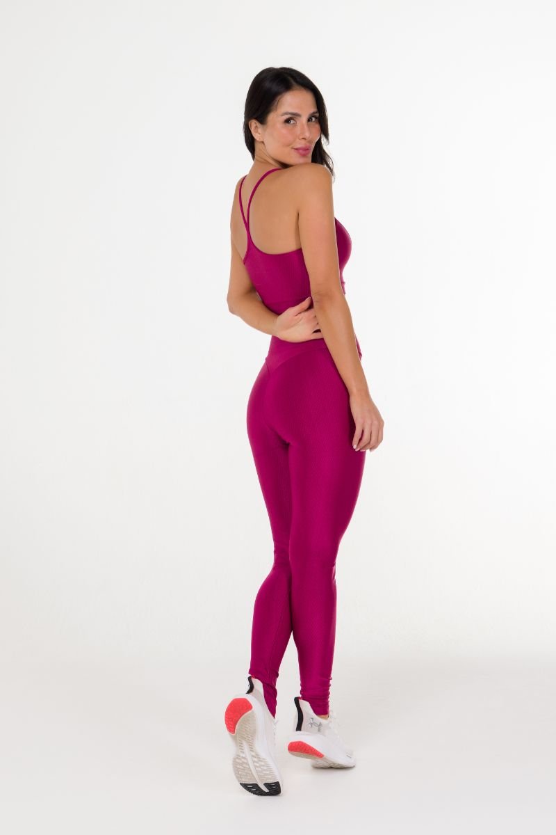 Top Fitness Alças Glossy Desejo