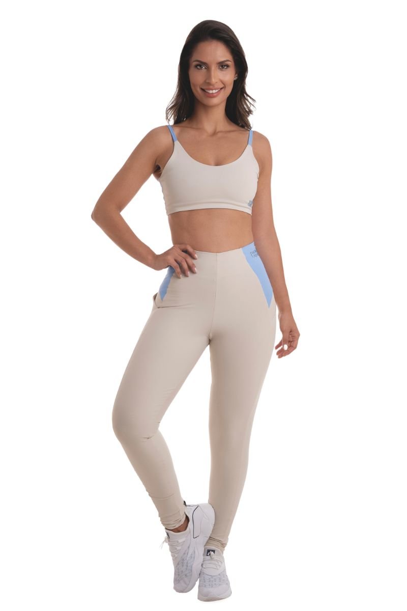 TOP ALCINHA REVERSÍVEL BICOLOR Serenity/luna