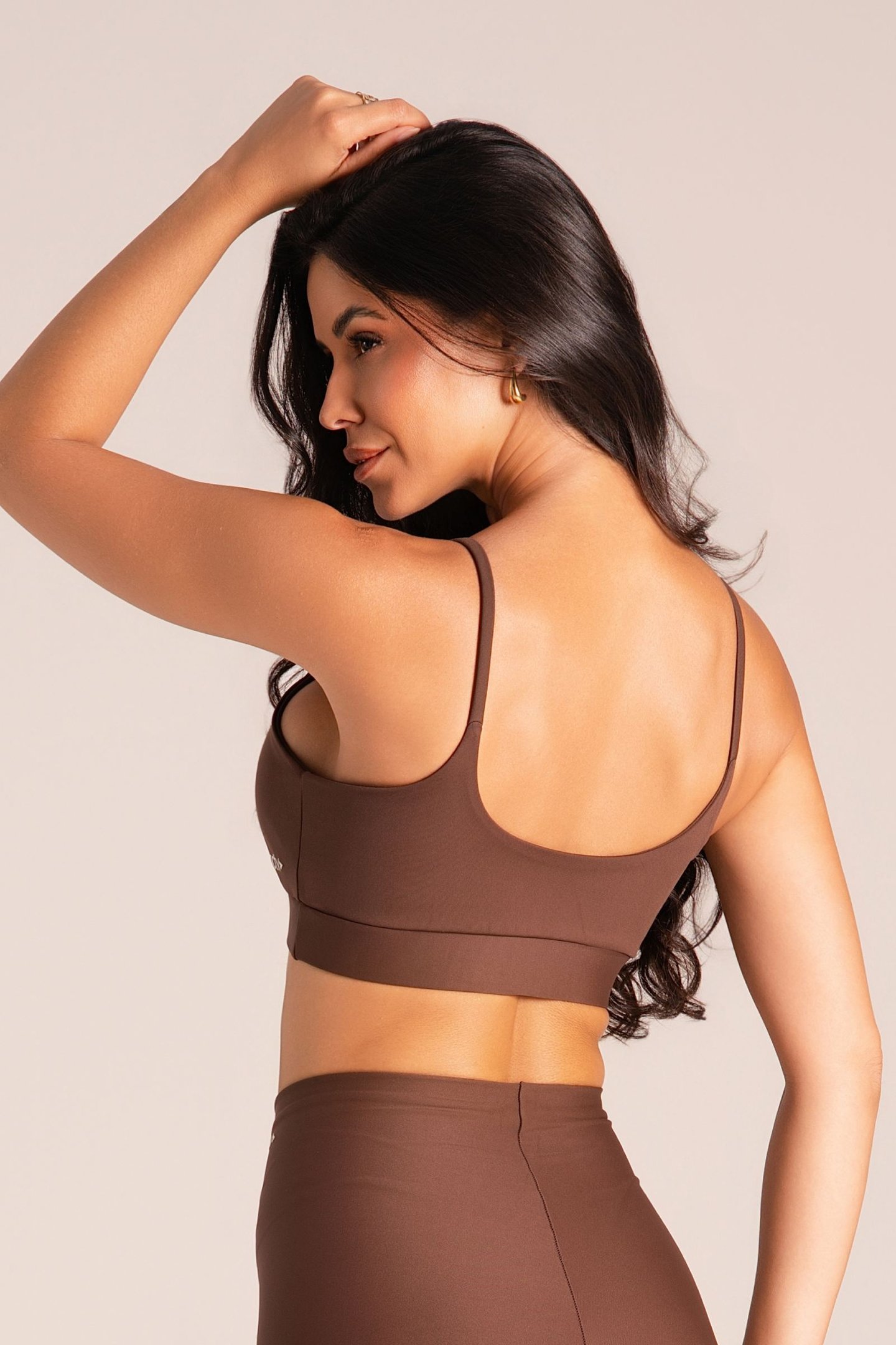 Top Feminino Alcinhas Finas Active Fitness Expresso