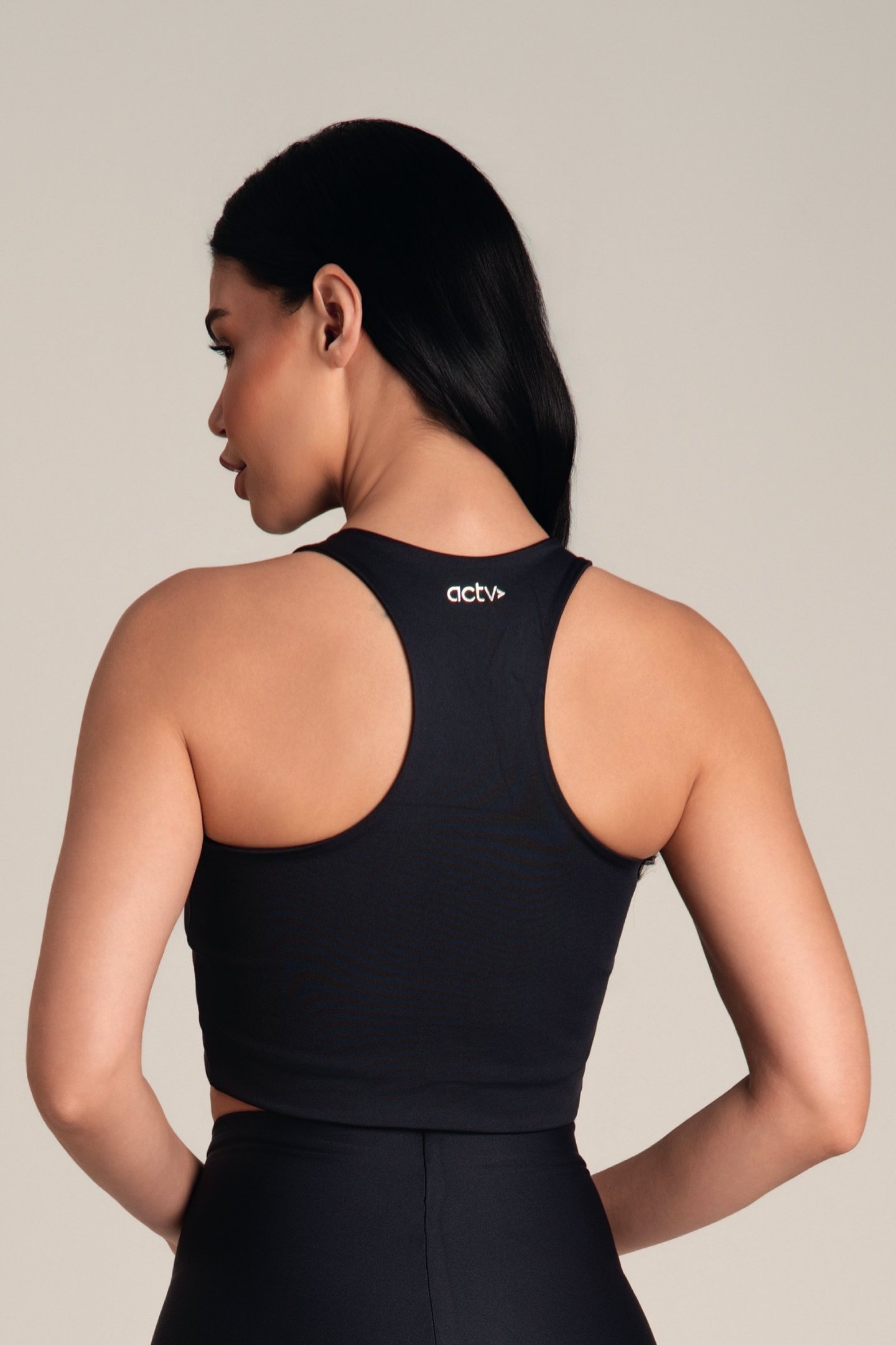 Top Feminino Fitness Alteres Preto
