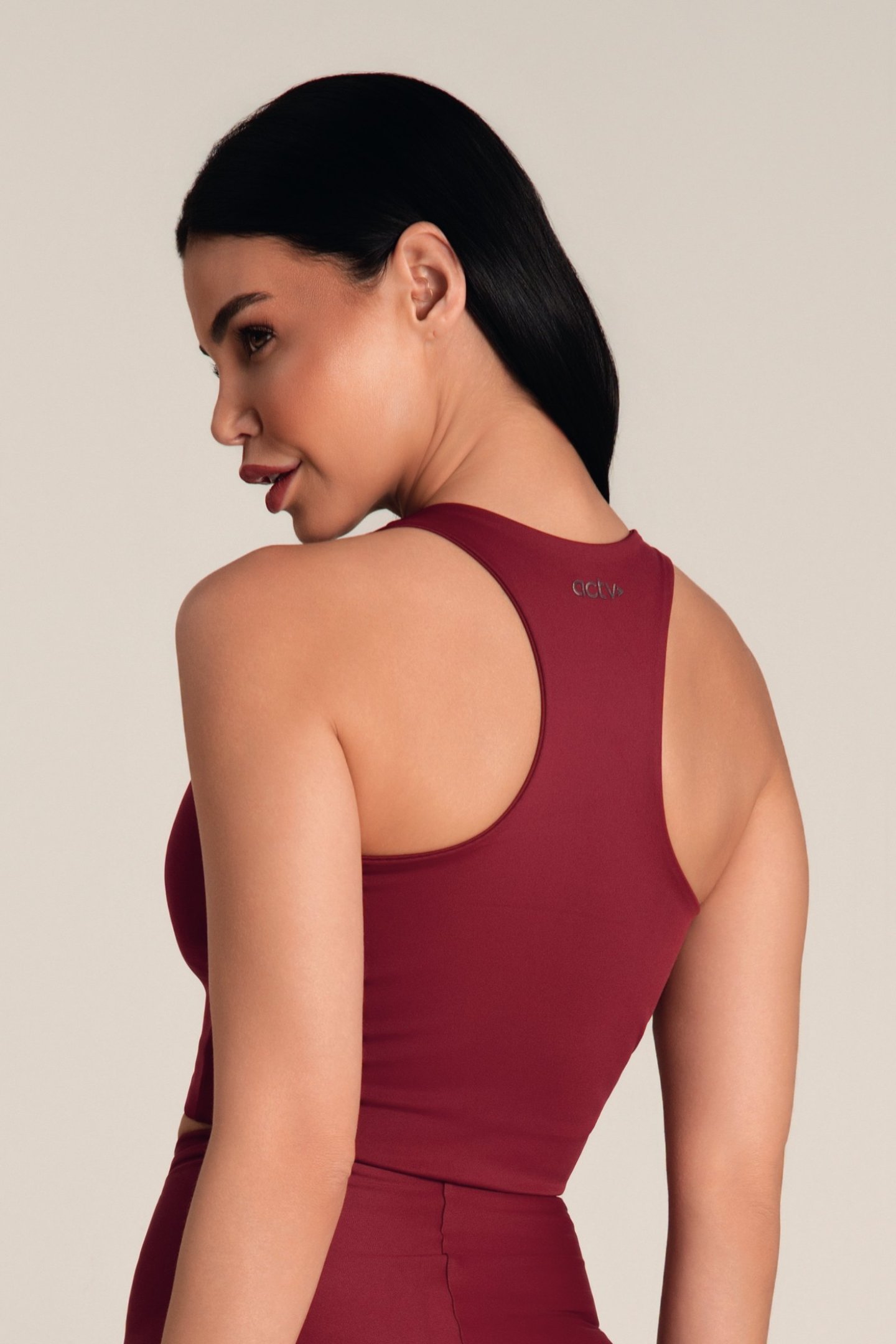 Top Feminino Fitness Alteres Rouge