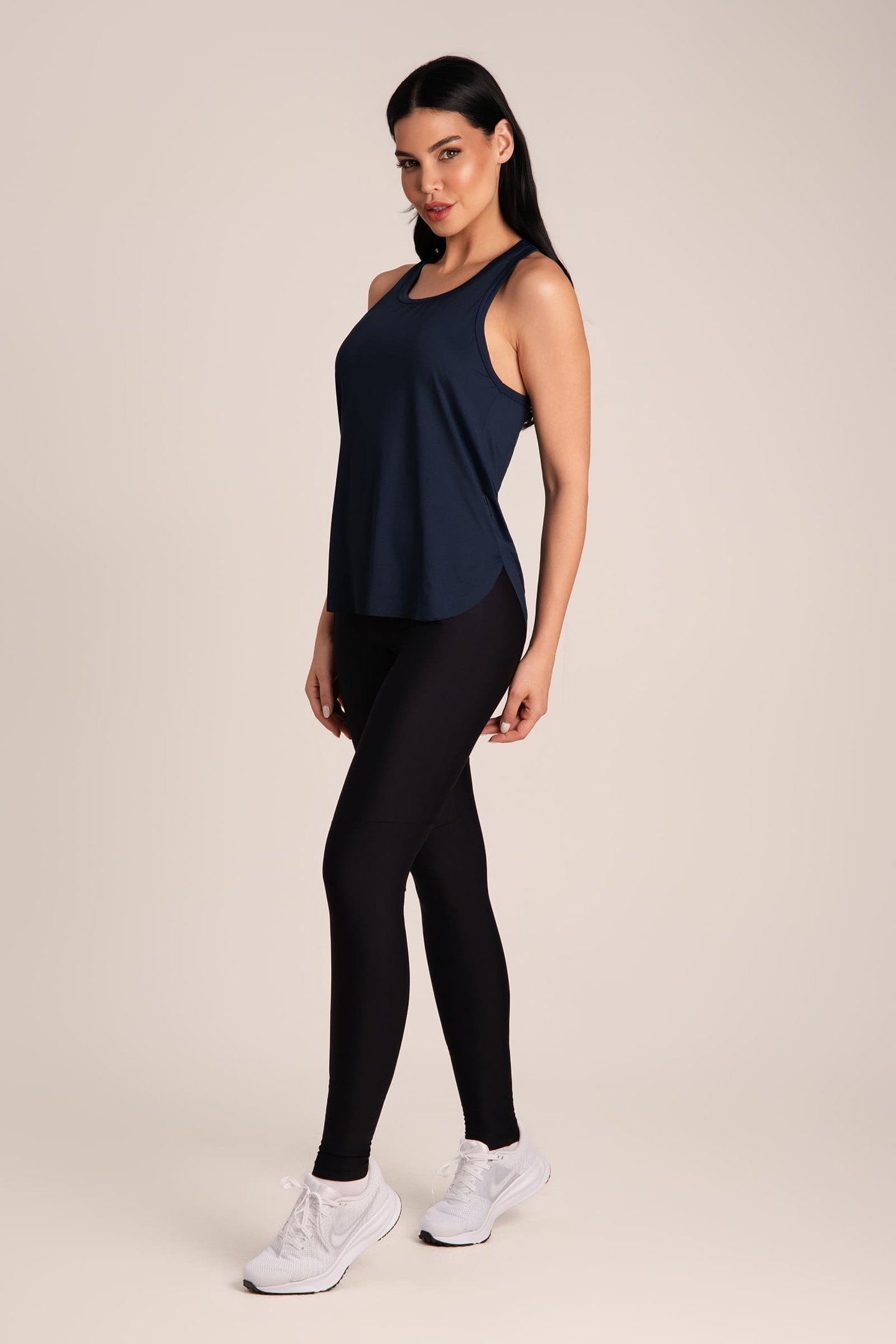 Regata Feminina Dry Fit Alongada Netuno