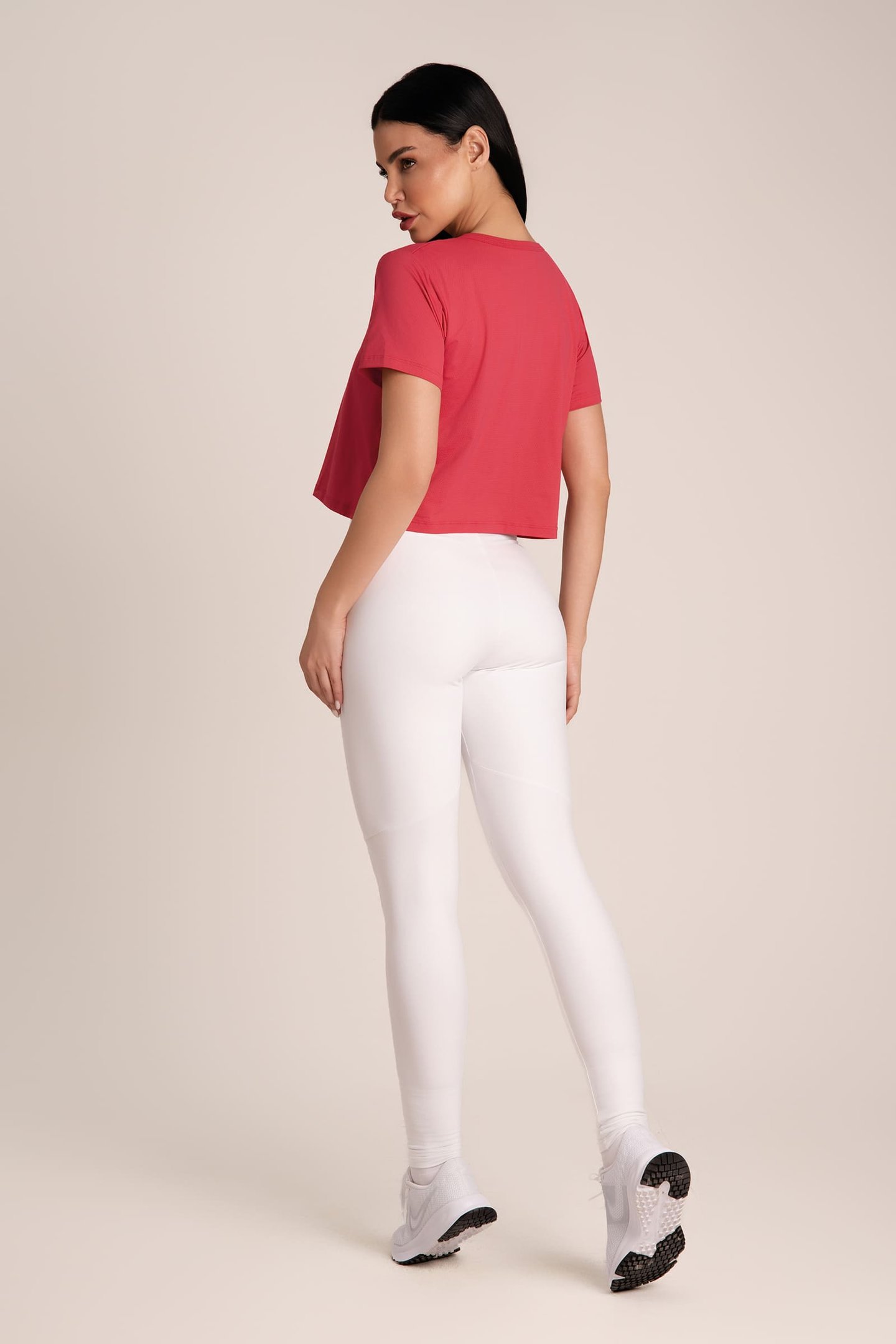 Cropped Dry Fit Cereja