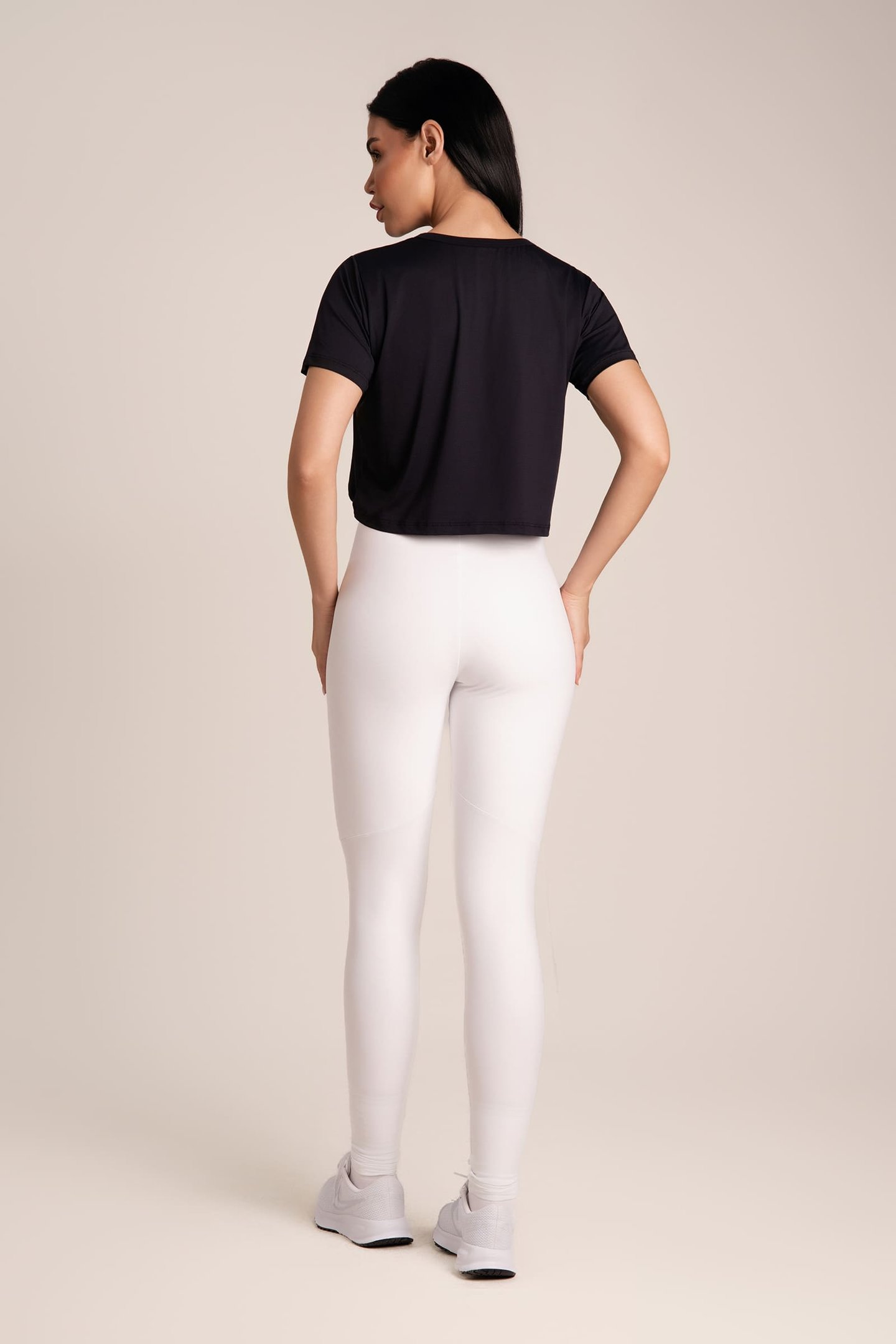 Cropped Dry Fit Preto