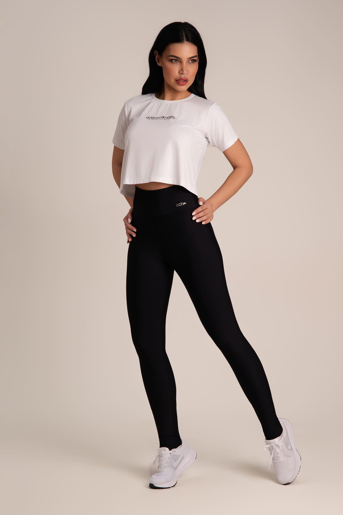 Cropped Dry Fit Branco