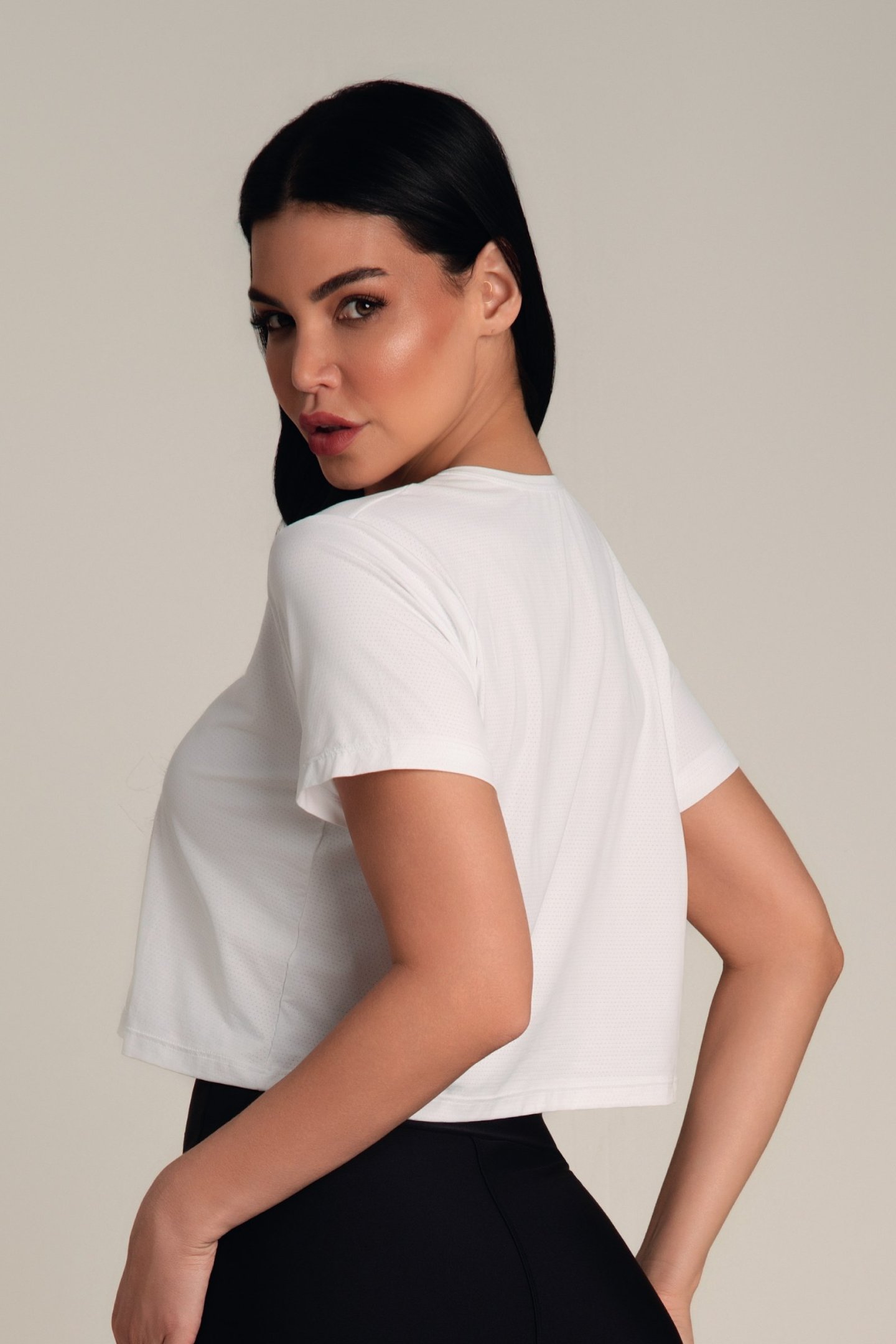 Cropped Dry Fit Branco