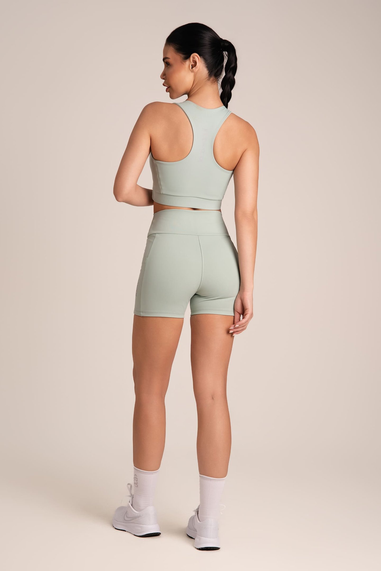 Short De Corrida Com Bolso Teos
