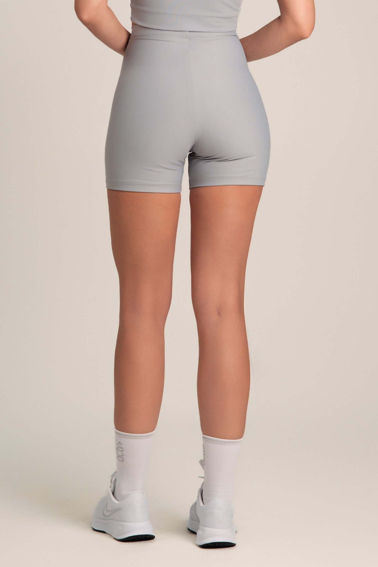 Bermuda Feminina Fitness Cós Infinito Nevoa