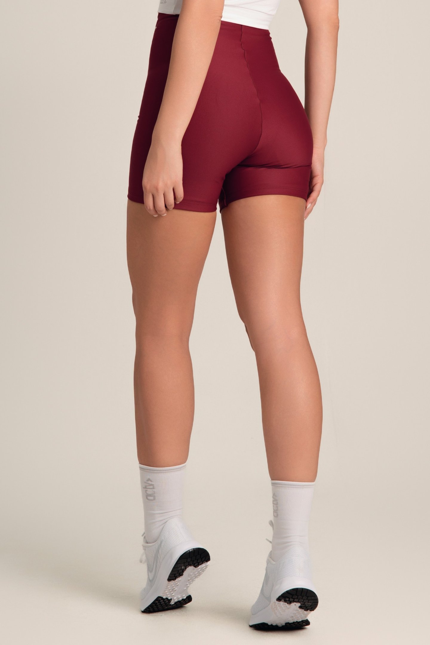 Bermuda Feminina Fitness Cós Infinito Rouge