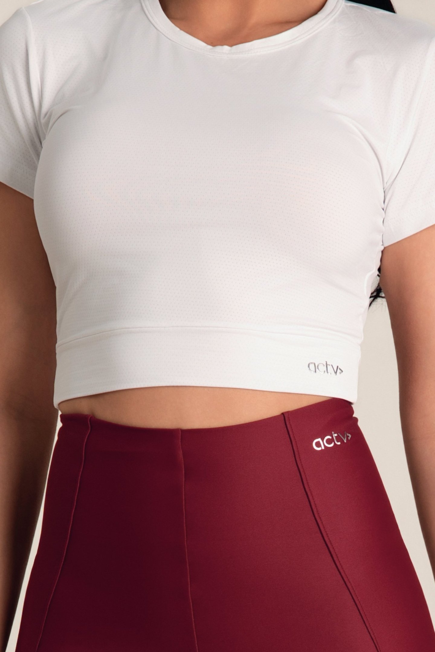 Bermuda Feminina Fitness Cós Infinito Rouge