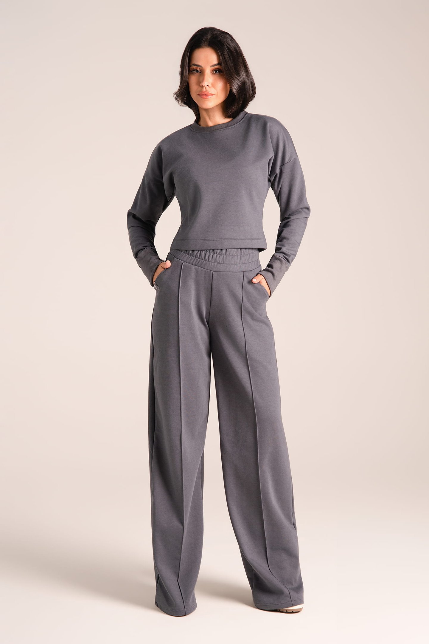 Calça Pantalona Iconic Soft - Moletom Premium Corte Moderno