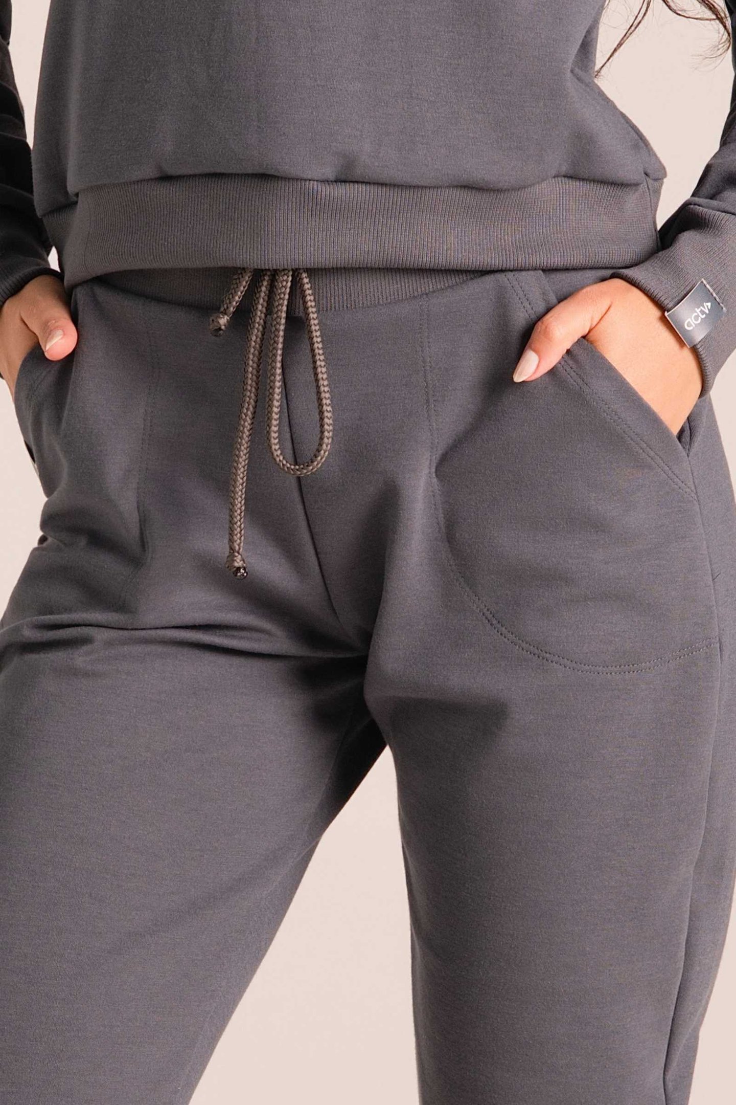Calça Jogger Minimal Drop – Moletinho Premium Slim Ajustado