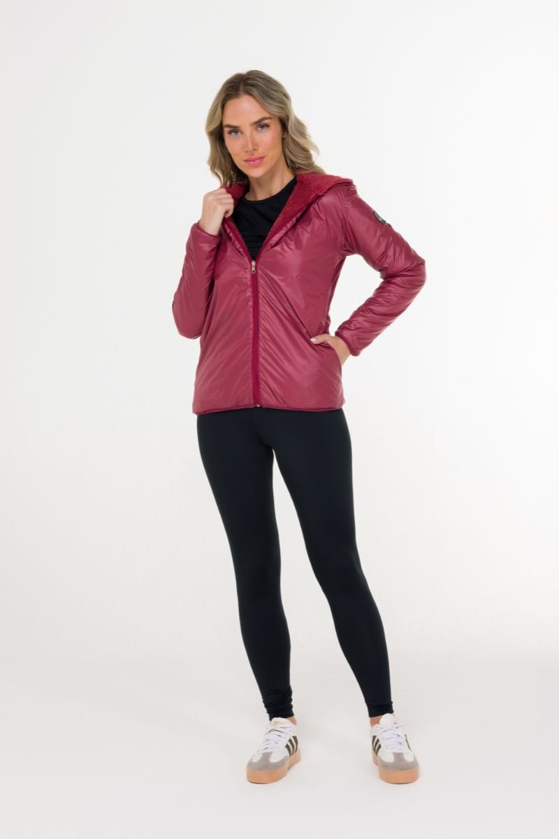 Jaqueta Corta Vento Reversível Bordo