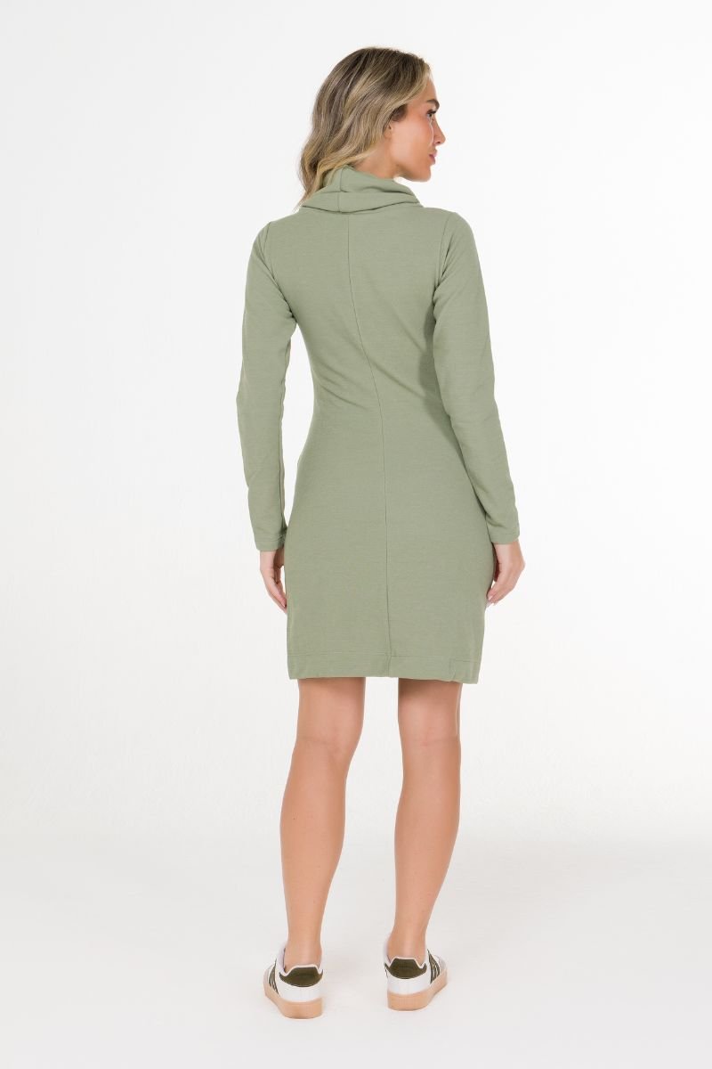 Vestido Avelisse Fitness Com Gola Active Fitness Pistache
