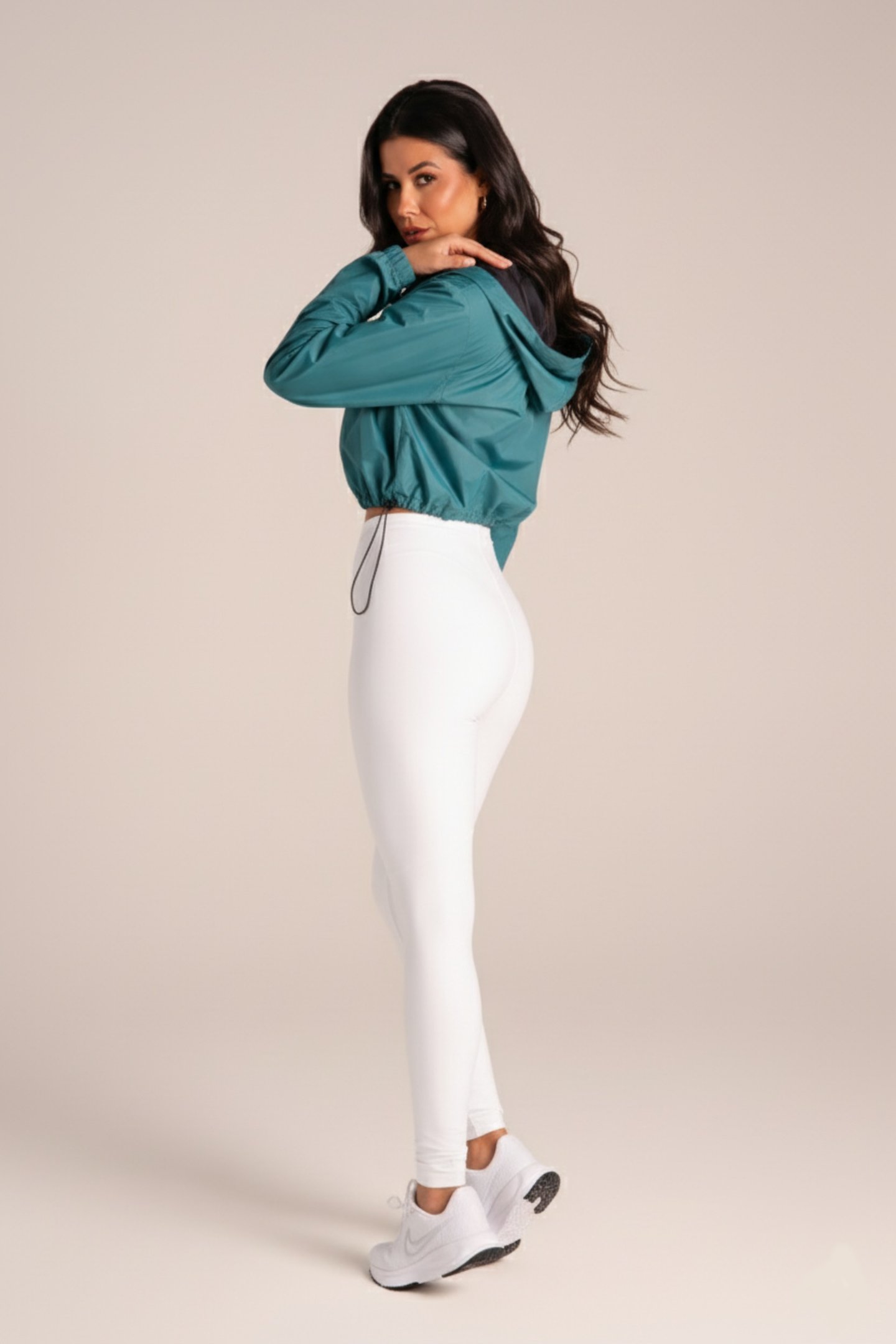 Jaqueta Corta Vento Feminina - Active Fitness Verde