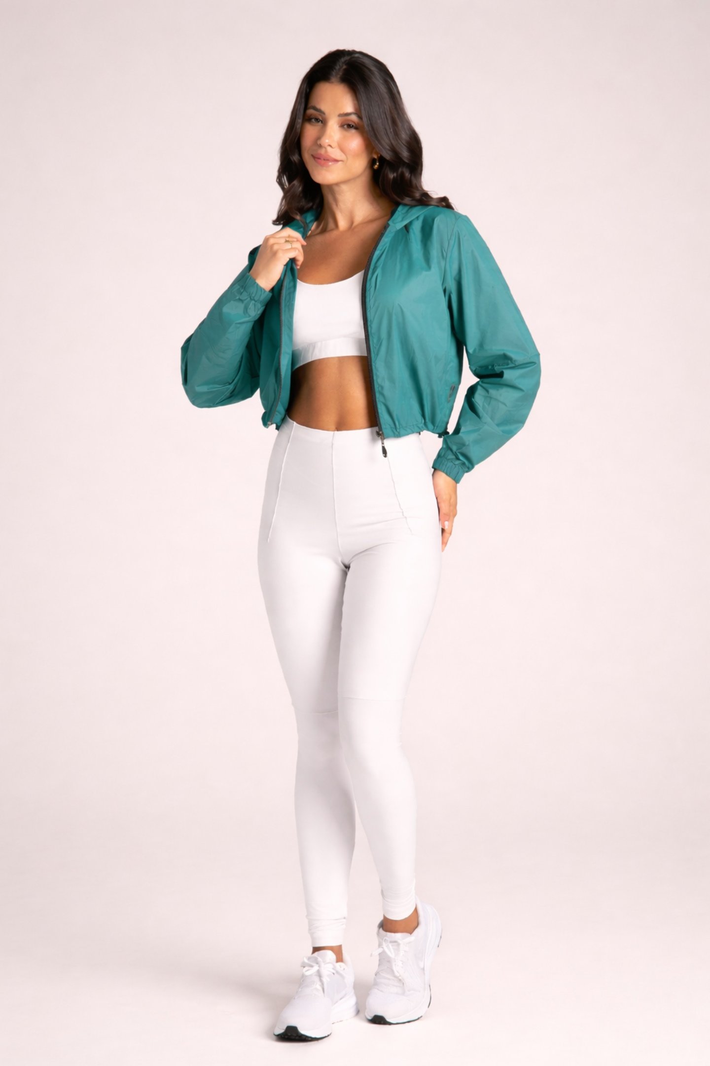 Jaqueta Corta Vento Feminina - Active Fitness Verde