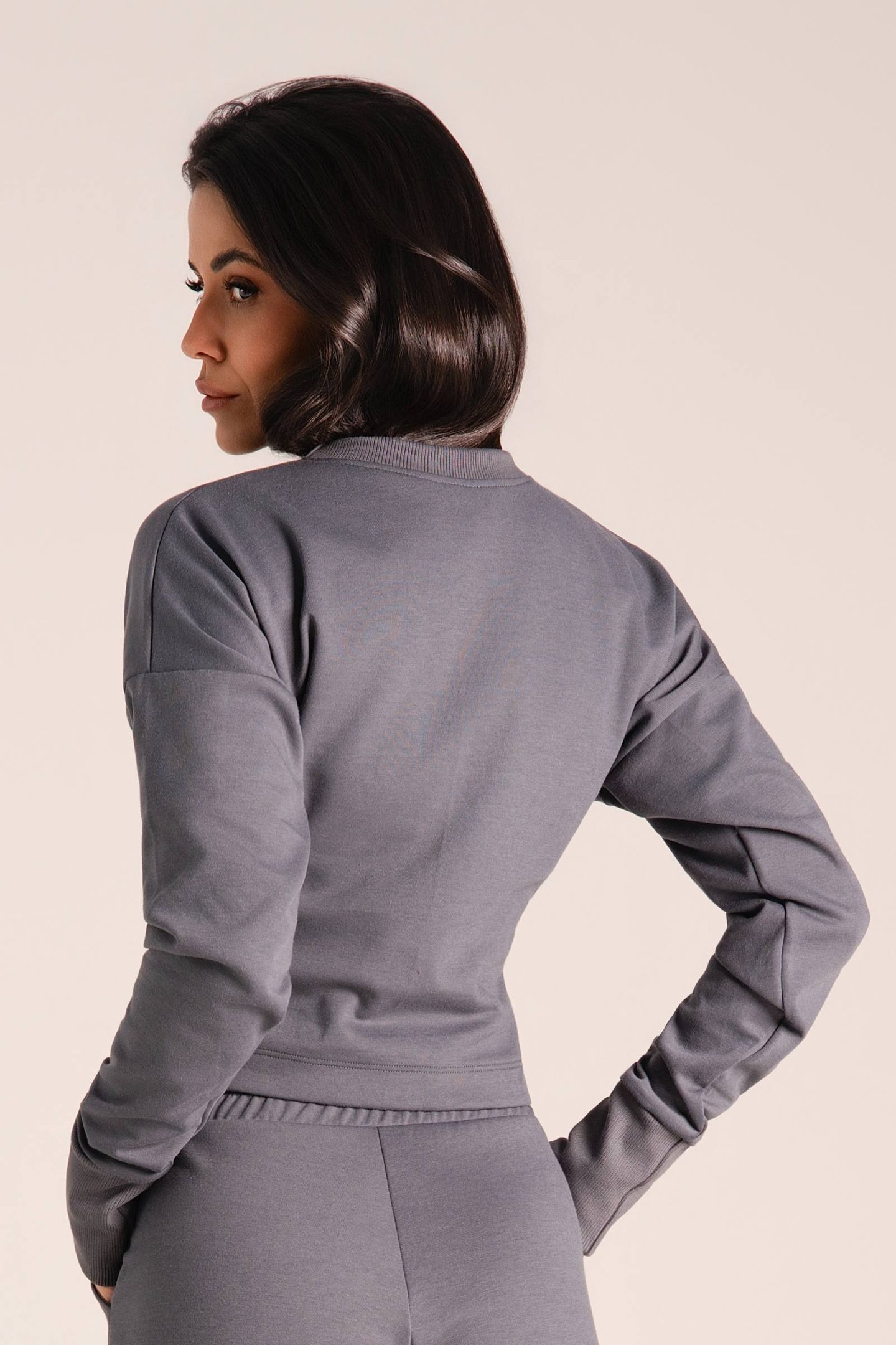Moletom Iconic Soft - Moletom Premium Corte Moderno Chumbo