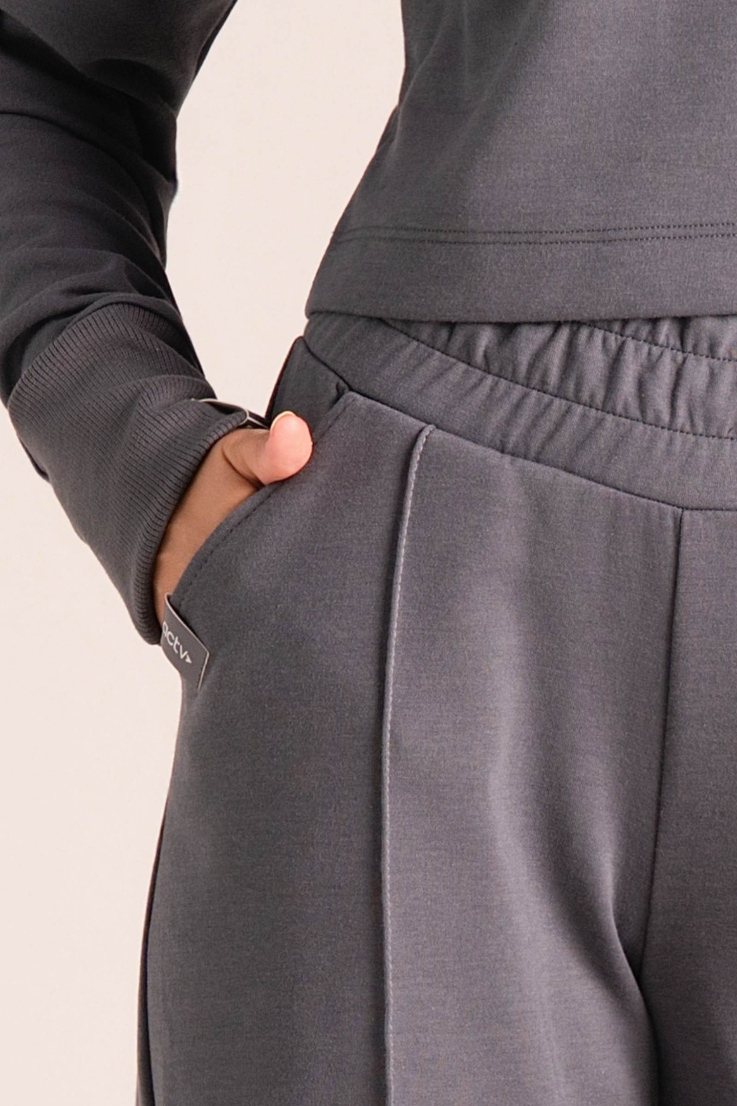 Moletom Iconic Soft - Moletom Premium Corte Moderno Chumbo