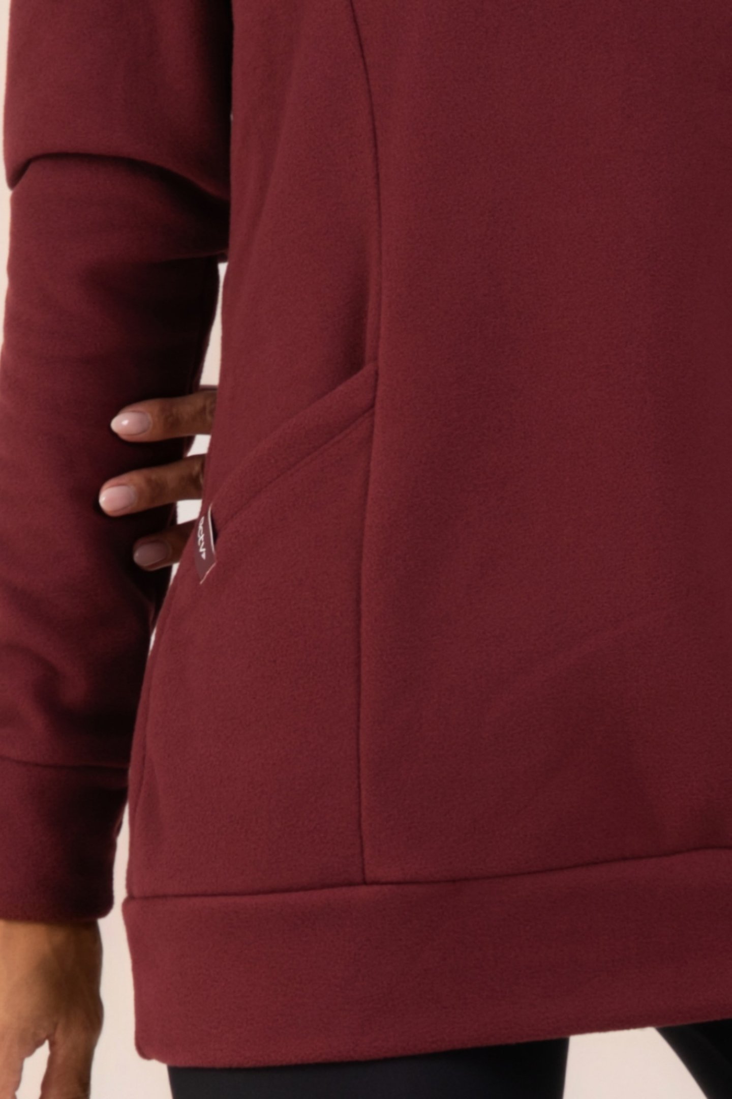 Blusão Fleece Thermo Feminina Urban Comfort Vinho Imperial