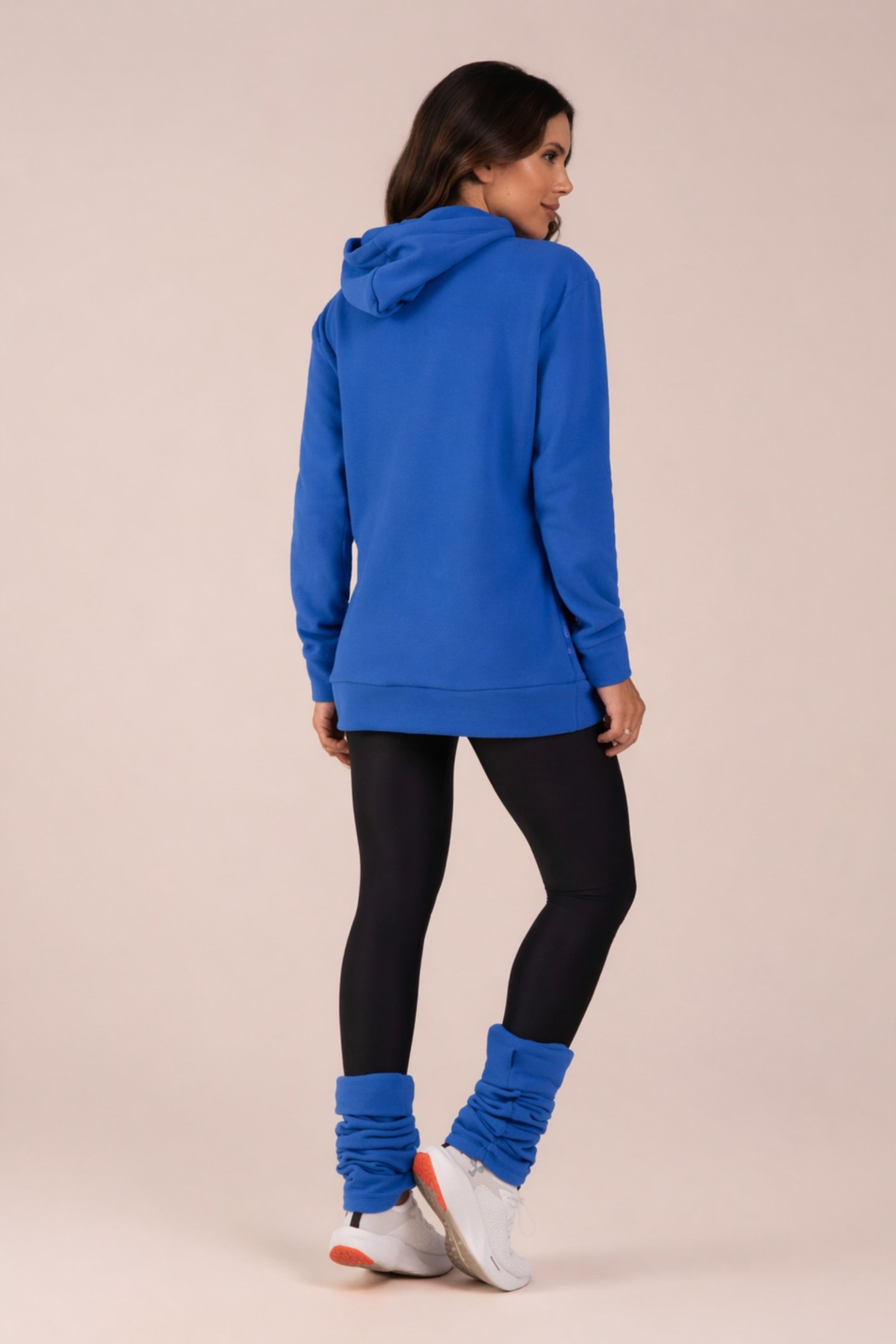 Blusão Fleece Thermo Feminina Urban Comfort Oceano Profundo