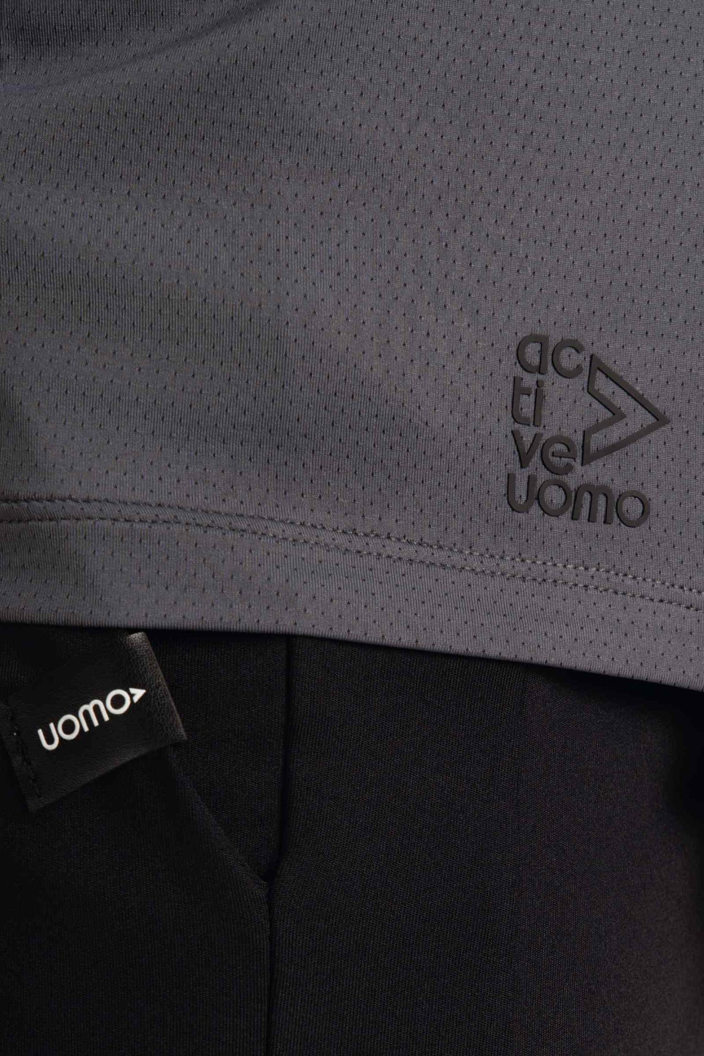 Camiseta Dry Fit Masculina Poliamida Chumbo