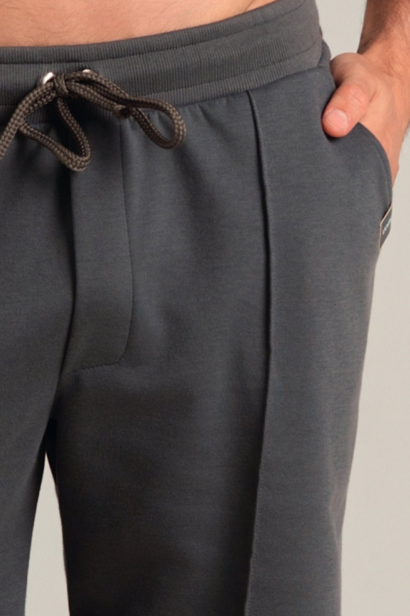 Bermuda Masculina Moletom Leve Chumbo