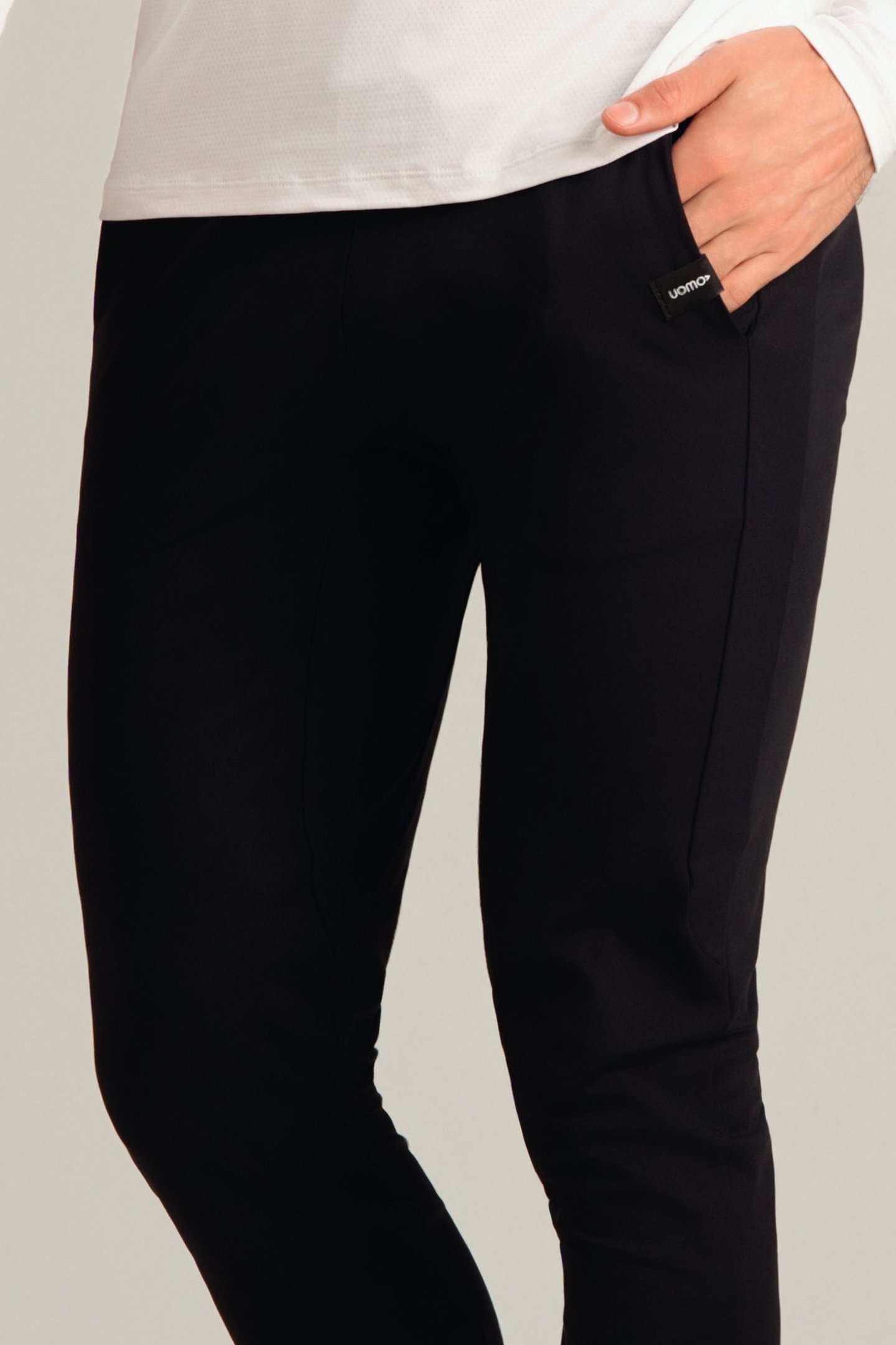 Calça Jogger Athleisure Poliamida Preto