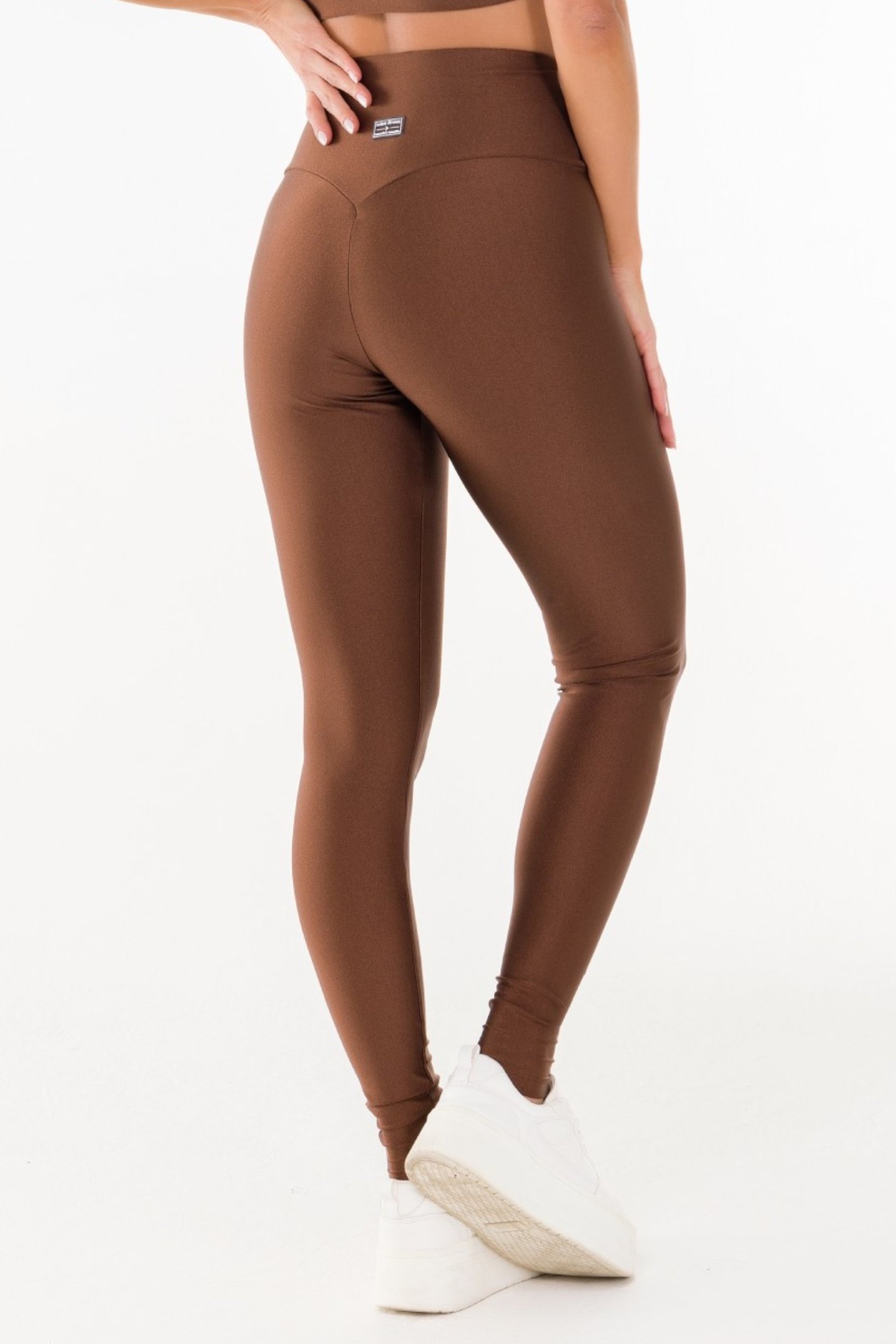 Conjunto Feminino Fitness Gloss Up Coffee