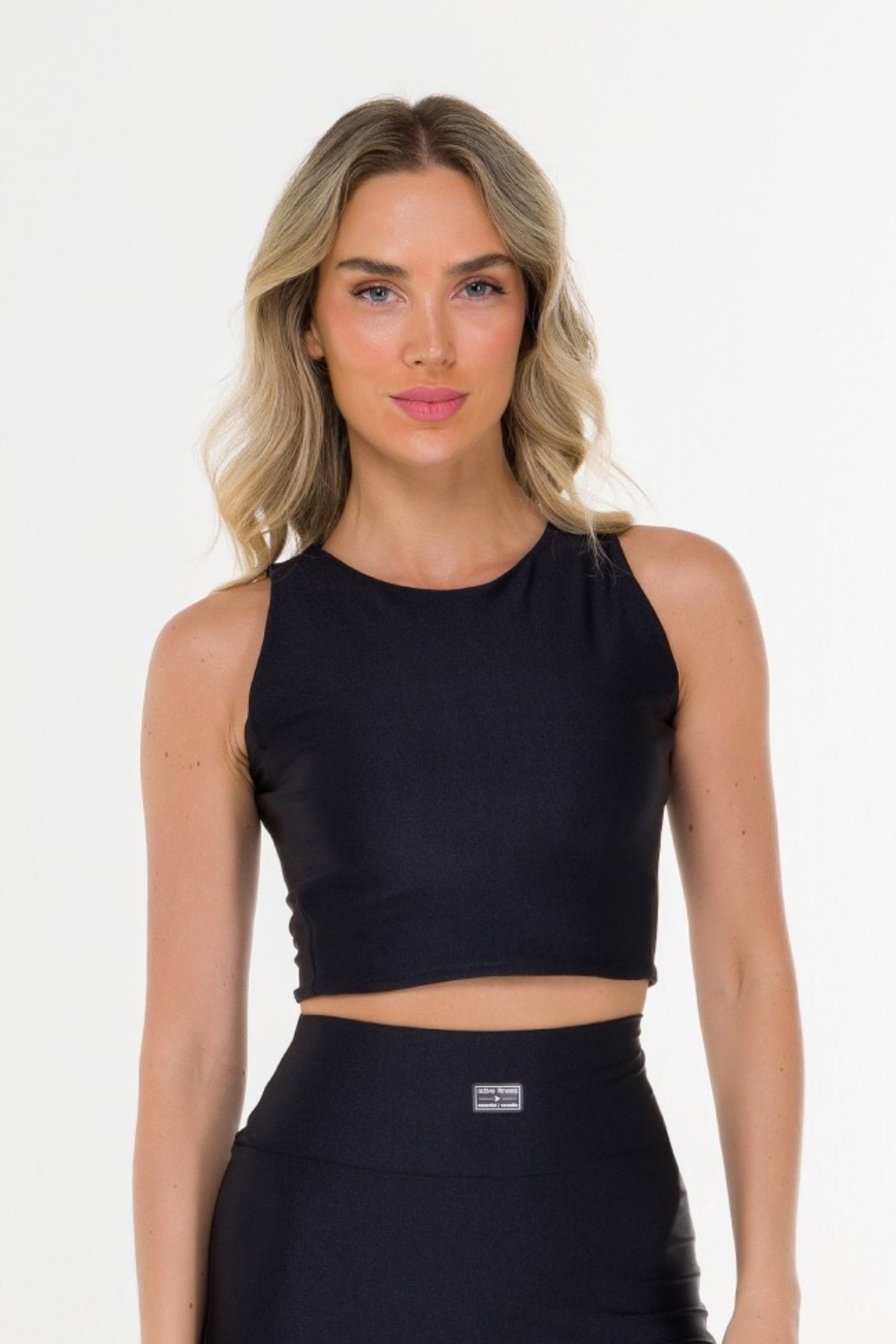 Conjunto Feminino Fitness Urban Gloss Preto