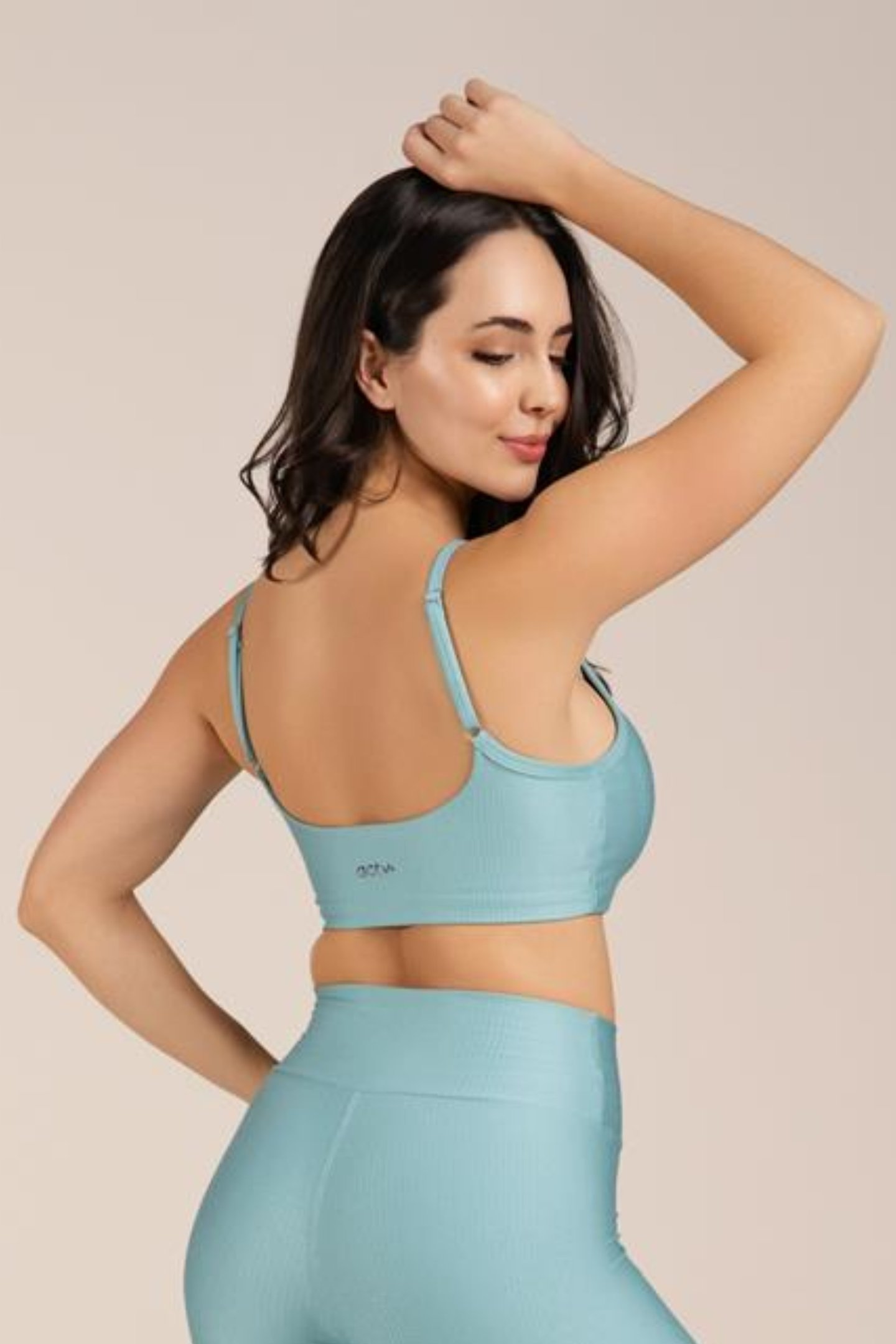 Conjunto Feminino Fitness Neo Relevo Azure