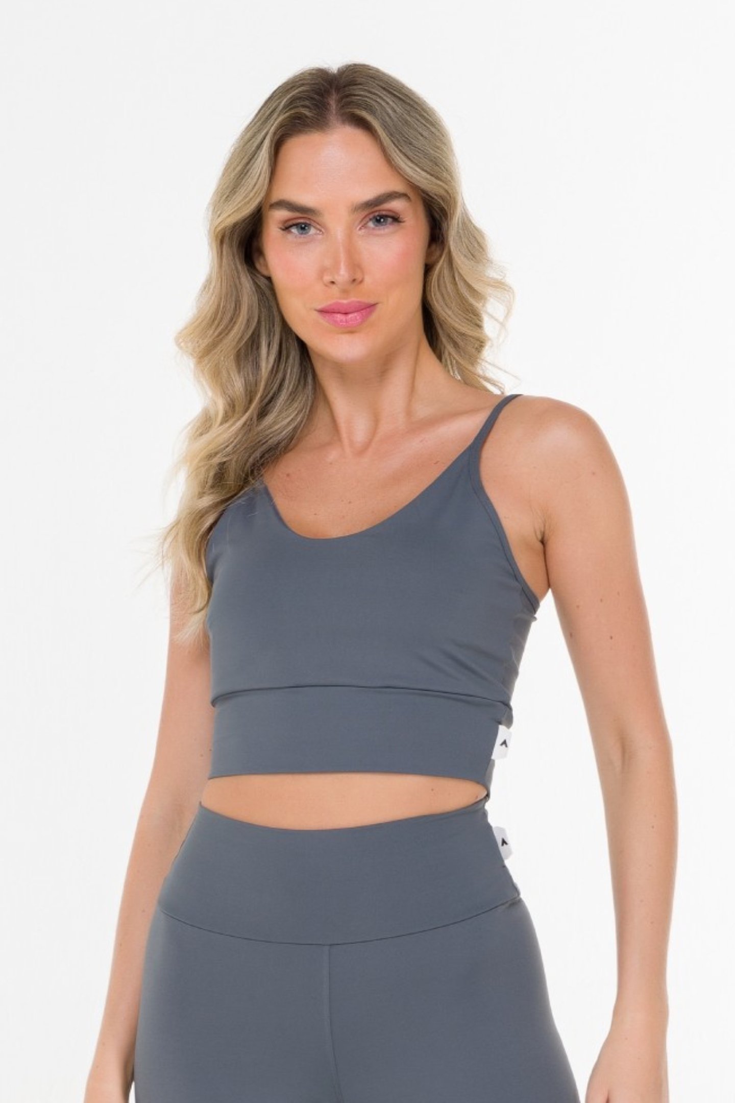 Conjunto Feminino Fitness Day By Day Grafite