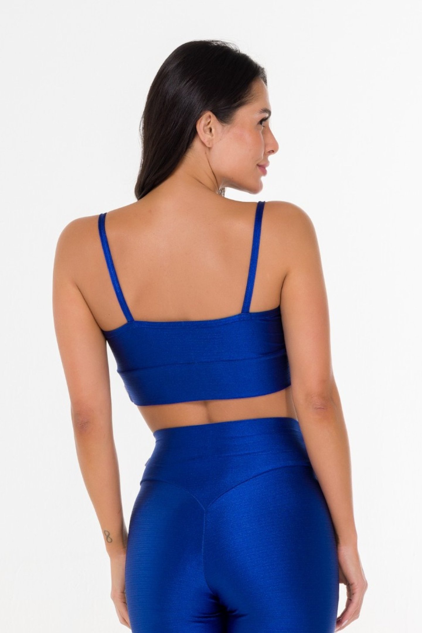 Conjunto Feminino Fitness Luminous Azul Sodalite